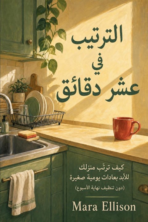 The Ten-Minute Tidy — Arabic edition cover
