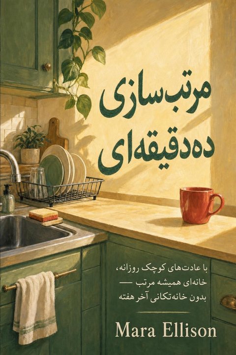 The Ten-Minute Tidy — Persian edition cover