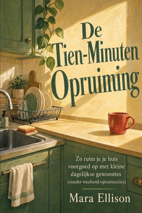 The Ten-Minute Tidy — Dutch edition cover